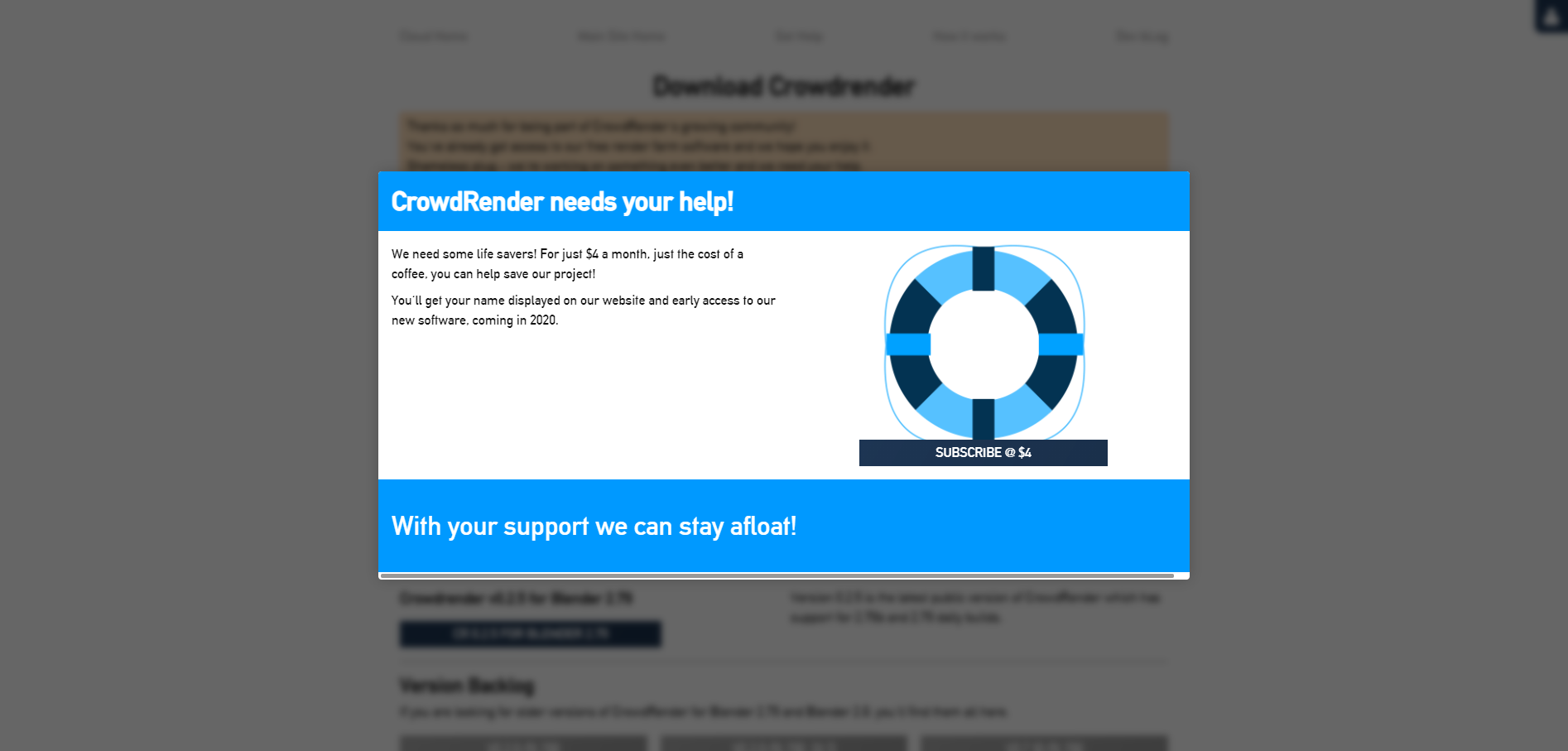 Cannot download, just prompts subscription content media