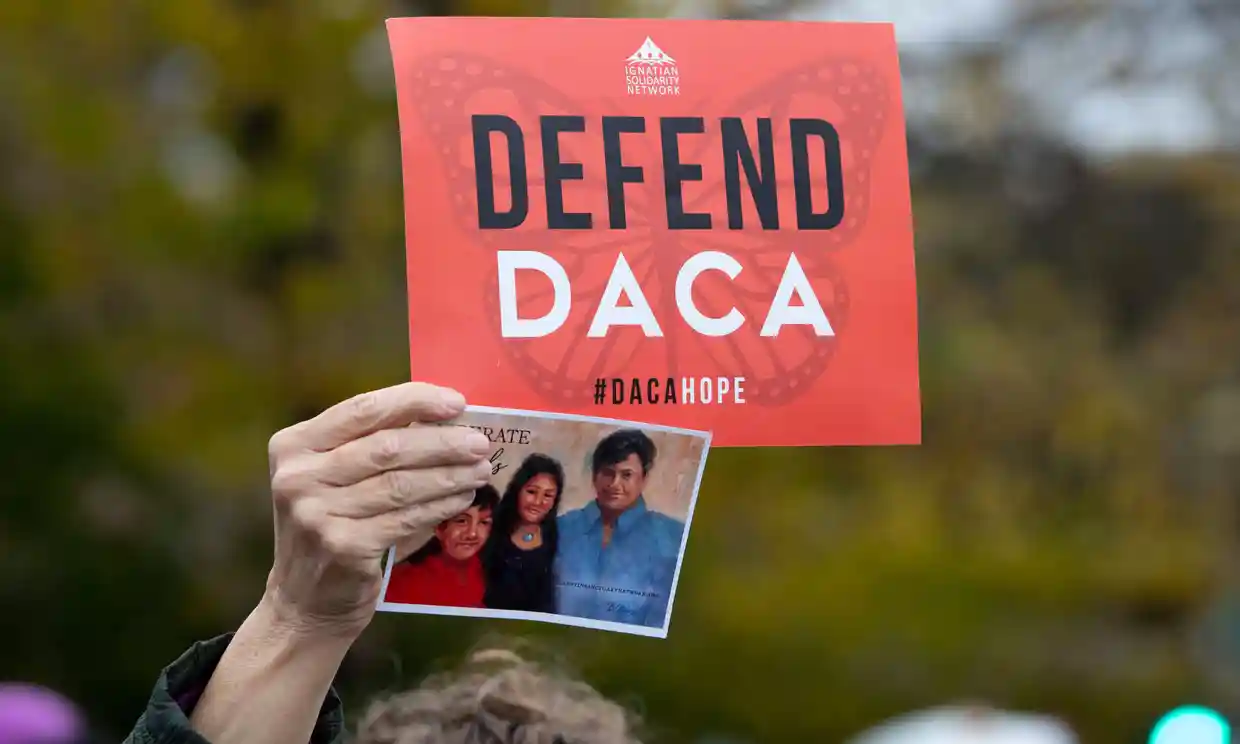 US justice department to appeal Daca court decision, says Biden content media