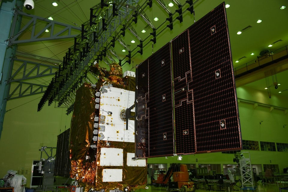 Força Aérea Indiana deve adquirir satélites GSAT-7C e Hubs terrestres para conectividade em tempo real de rádios definidos por software · Projeto completo, desenvolvimento e lançamento de satélite para a Índia · Aumentará a capacidade de nossas Forças Armadas de se comunicarem além da linha de visão