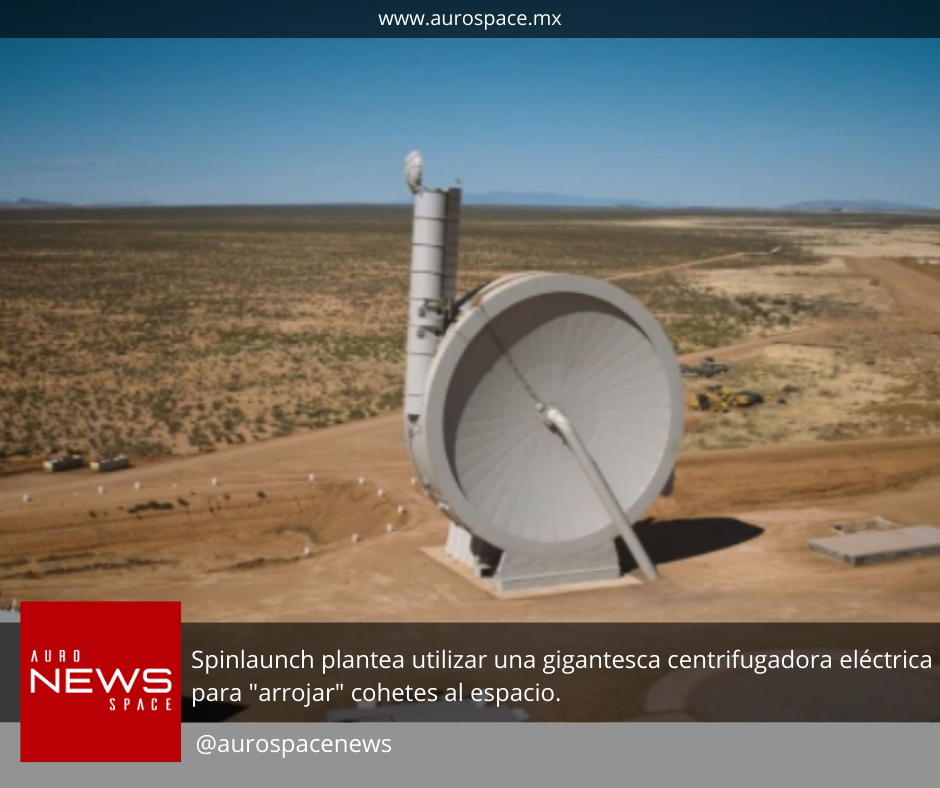 Spinlaunch plantea utilizar una gigantesca centrifugadora para colocar cohetes en órbita. content media