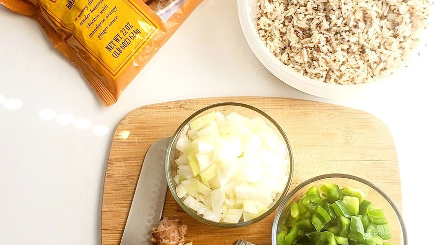TJ Hacks: Orange Chicken Fried Rice Recipe