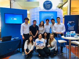 Seguros Rivadavia eligió la cabina inflable para el Expo Empleo La Plata