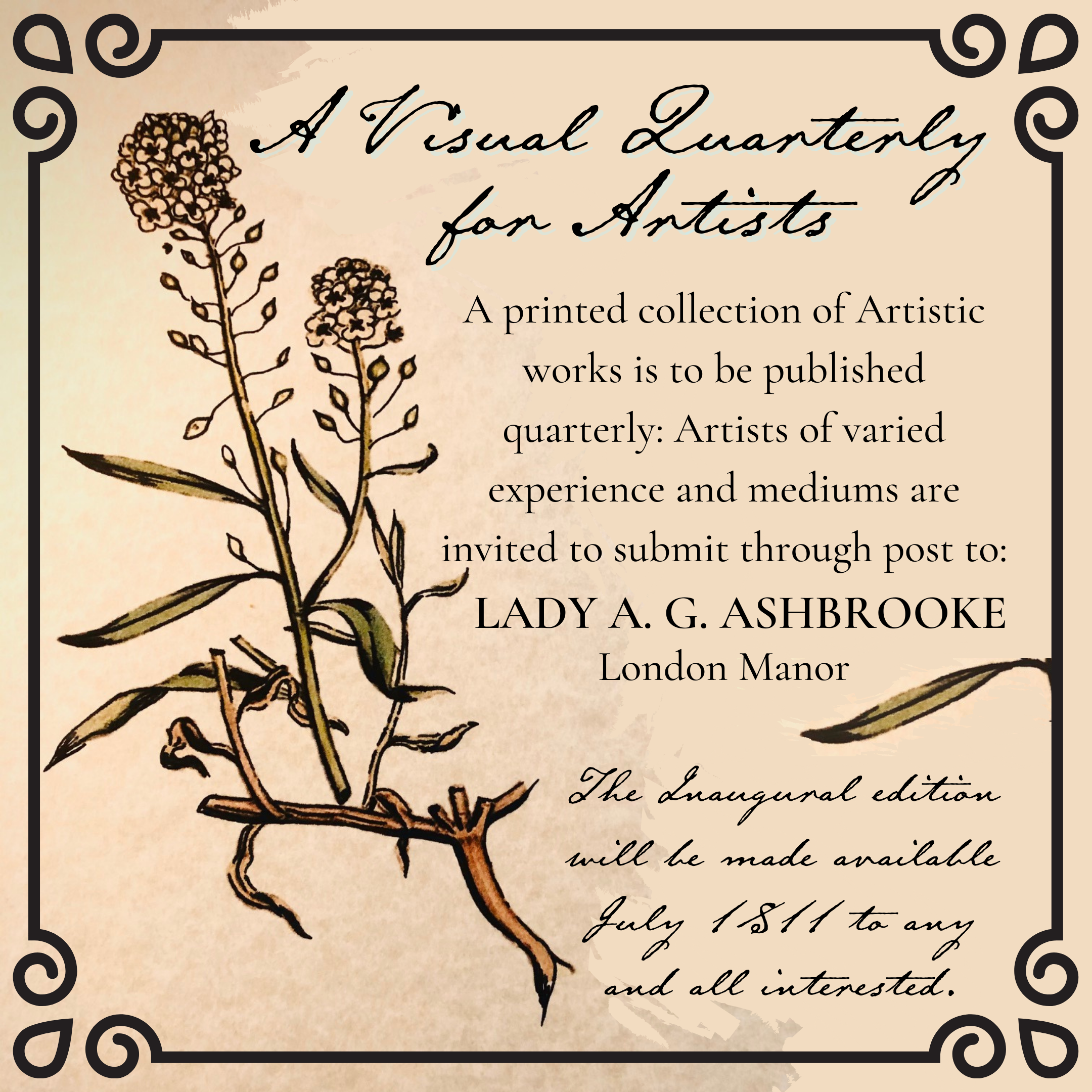 For the Artists of All Experience & (printable) Mediums! content media
