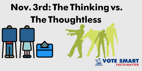 Nov. 3rd: The Thinking vs The Thoughtless