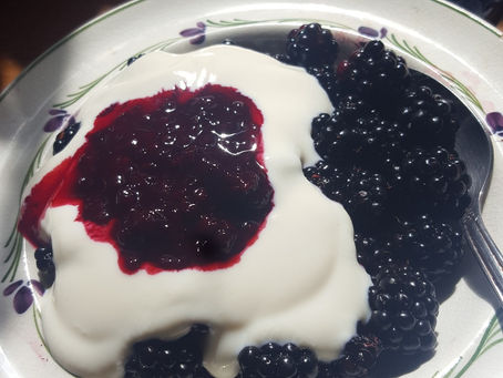 Eating Blackberries with the Enchantress