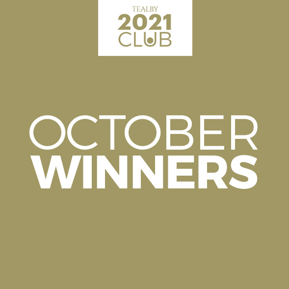 31/10/21 - Tealby 2021 Club - October Winners! content media