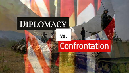 Two Approaches: Diplomacy vs. Confrontation