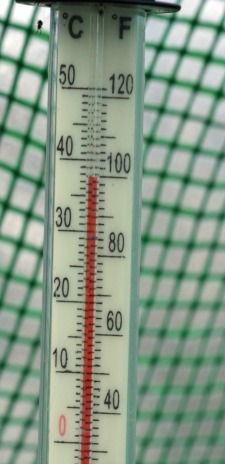 Temp. inside the tunnel.