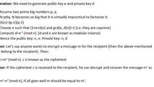 RSA implementation from your own using GUI
