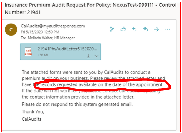 nexus letter nexus letter