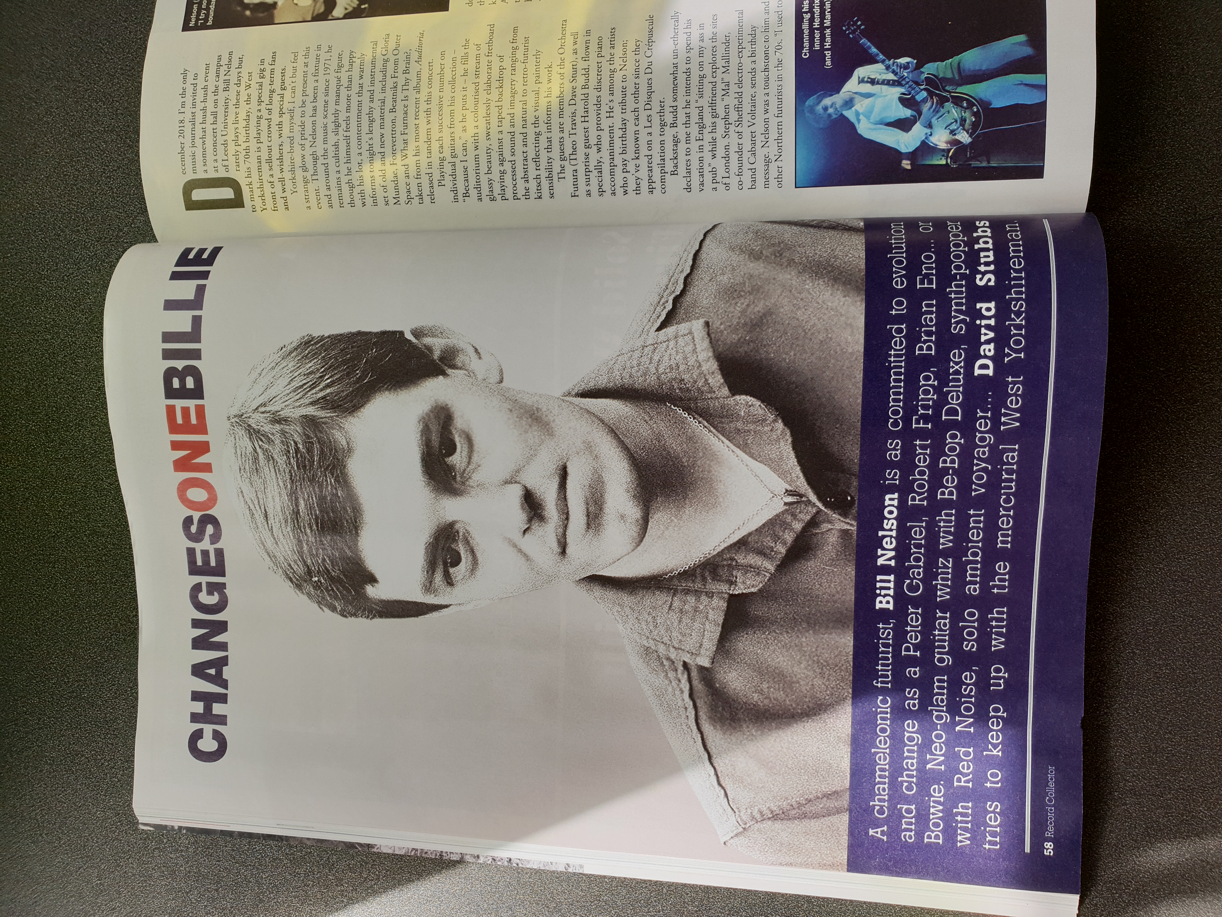 Record Collector (March edition) feature content media