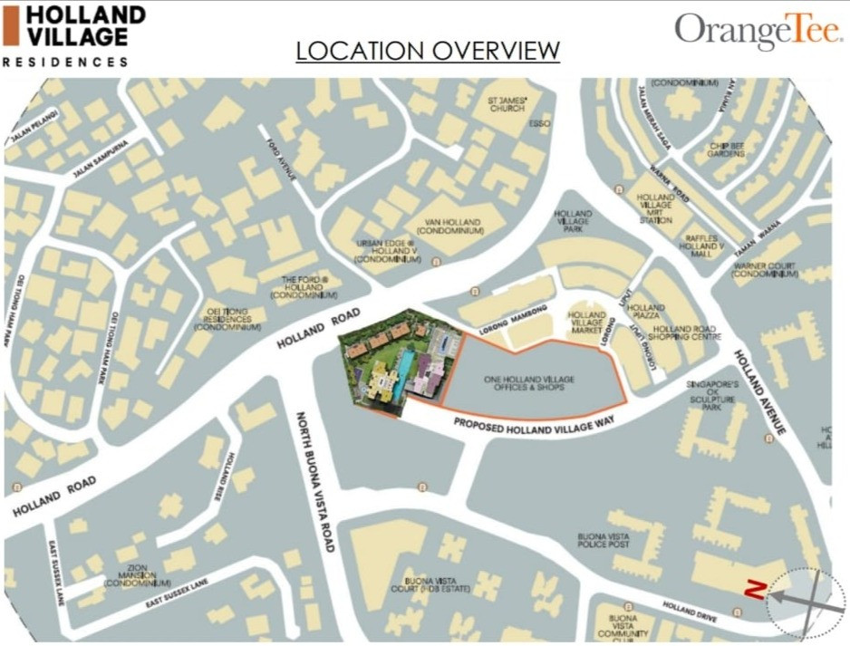 Where is One Holland Village Residences?