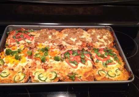 Ezekiel Bread Pizzas