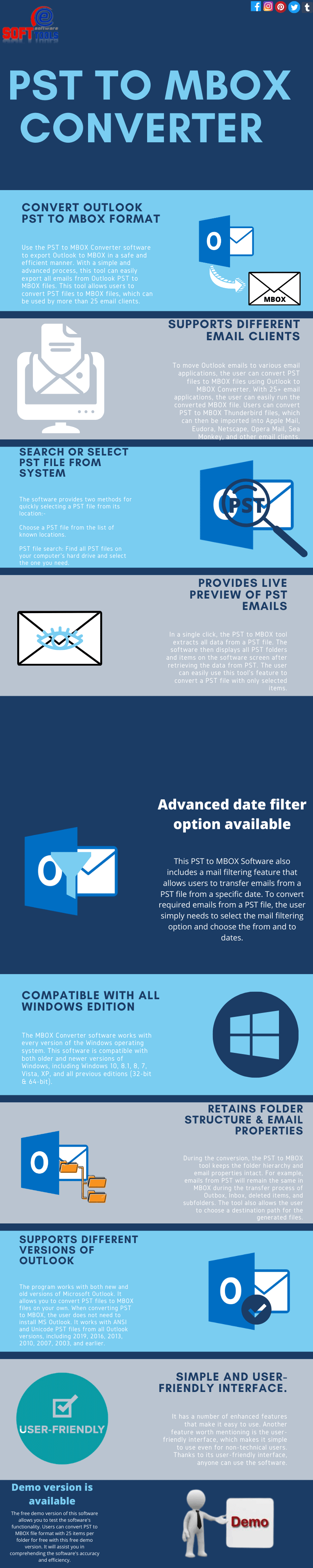 How to convert PST to MBOX File Format? content media