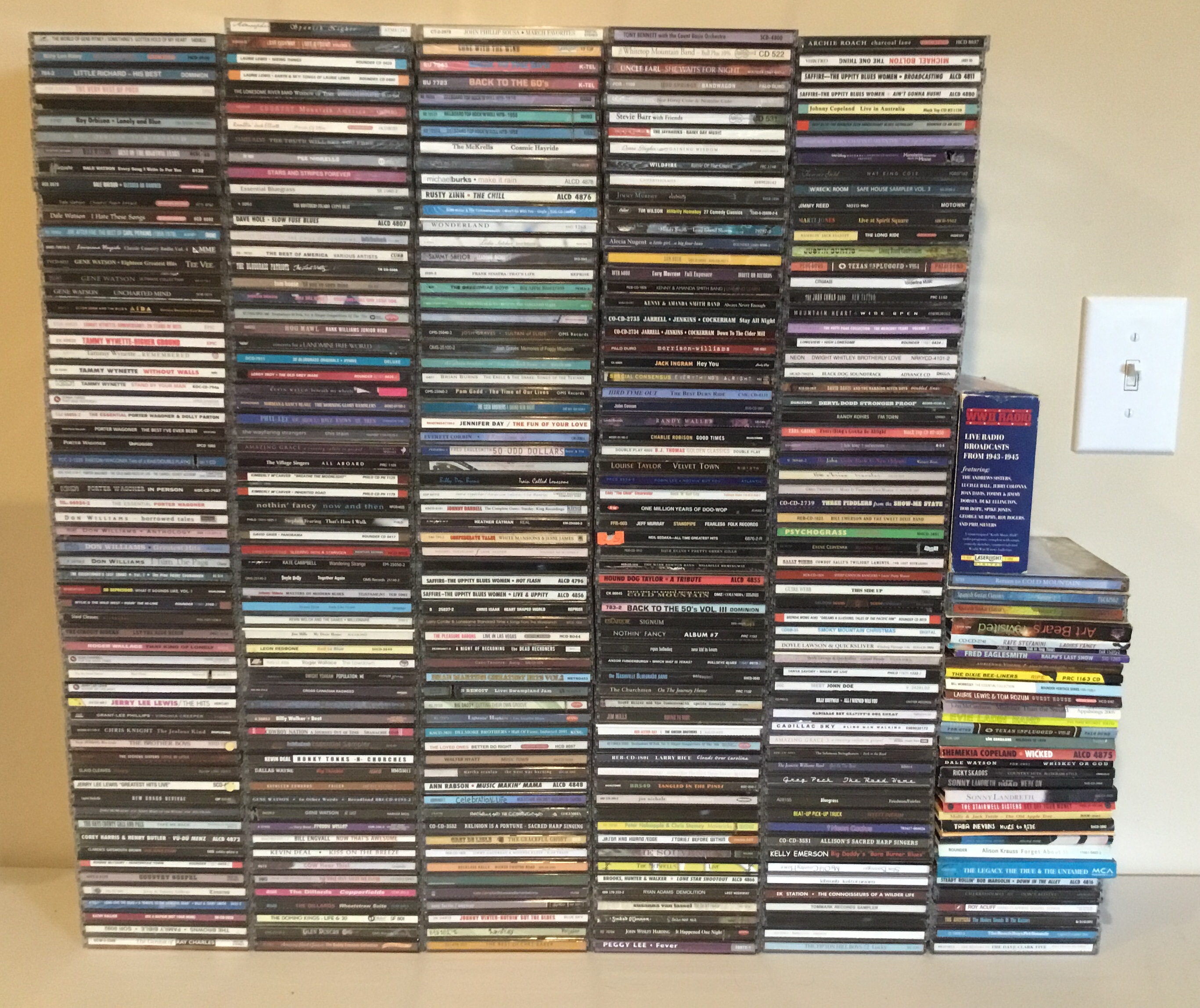 Archiving a music collection content media