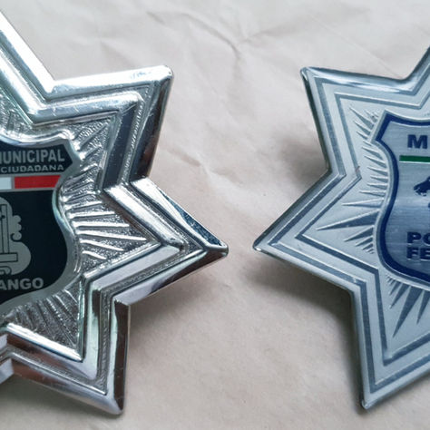 Estrella en acero inox. 