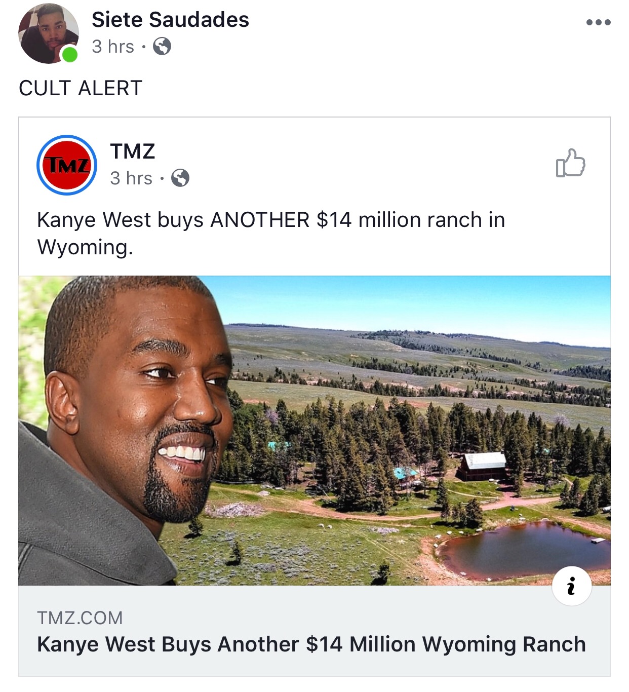 Well We’ve all had our experiences but do Y’all think he’s starting a Cult ? 👀 content media