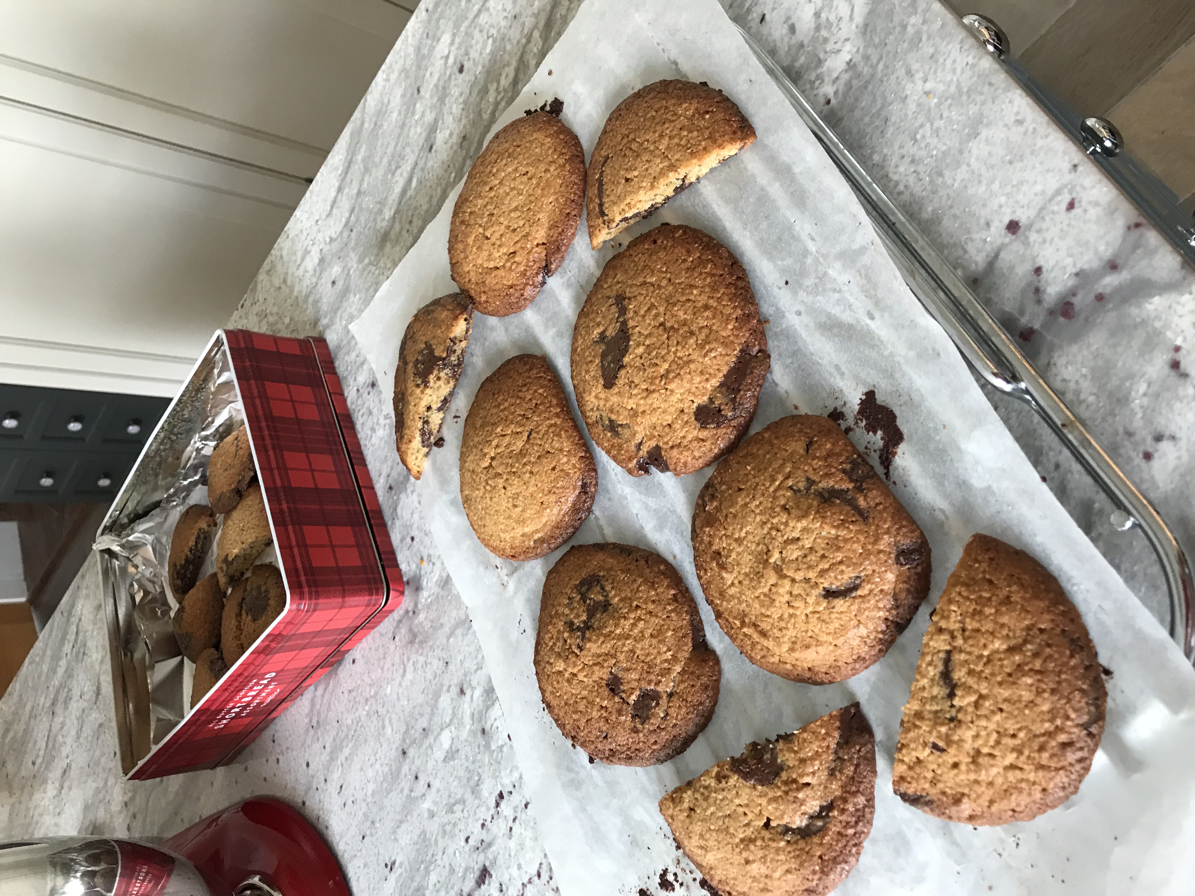 Choc cookies content media