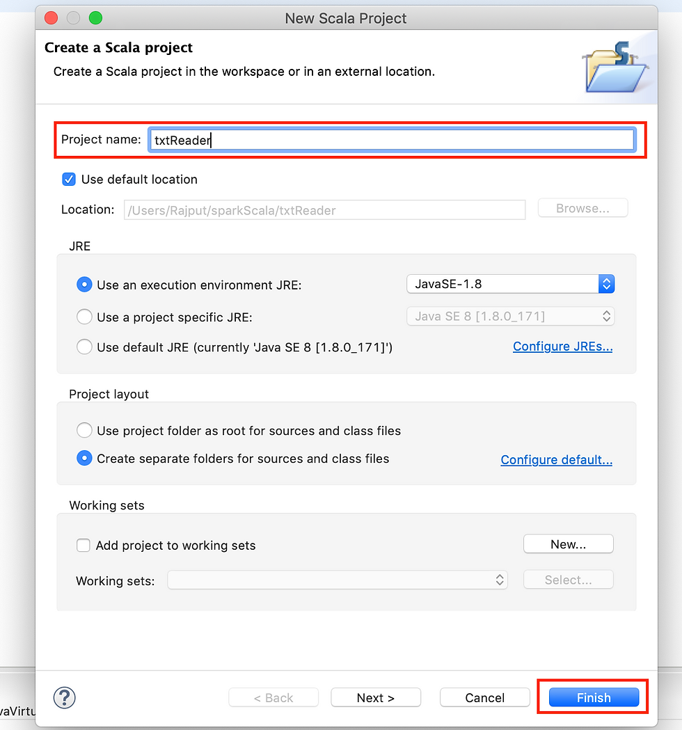 Spark read text file into dataframe