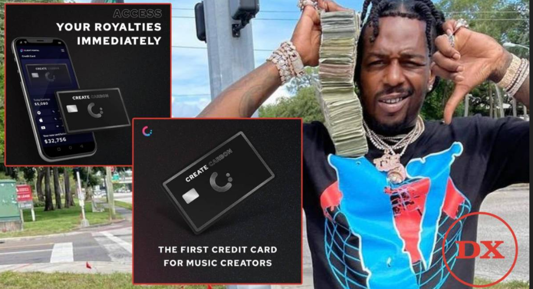 HOUSTON RAPPER SAUCE WALKA CREATES ‘ARTIST CREDIT CARD’ FOR EASY... content media