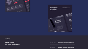 PORTFOLIO WEBSITE DESIGN