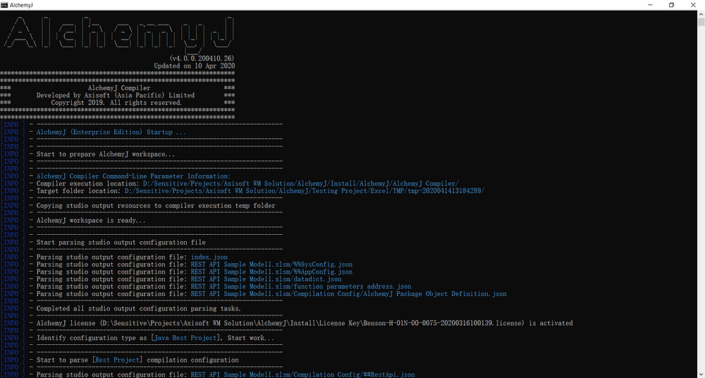AlchemyJ Compiler