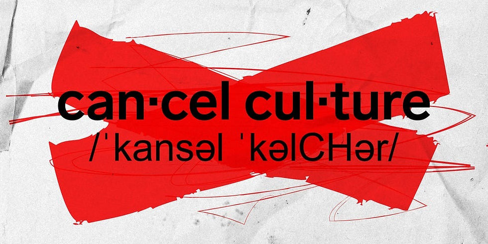 Lo que nadie dice del 'Cancel Culture'...