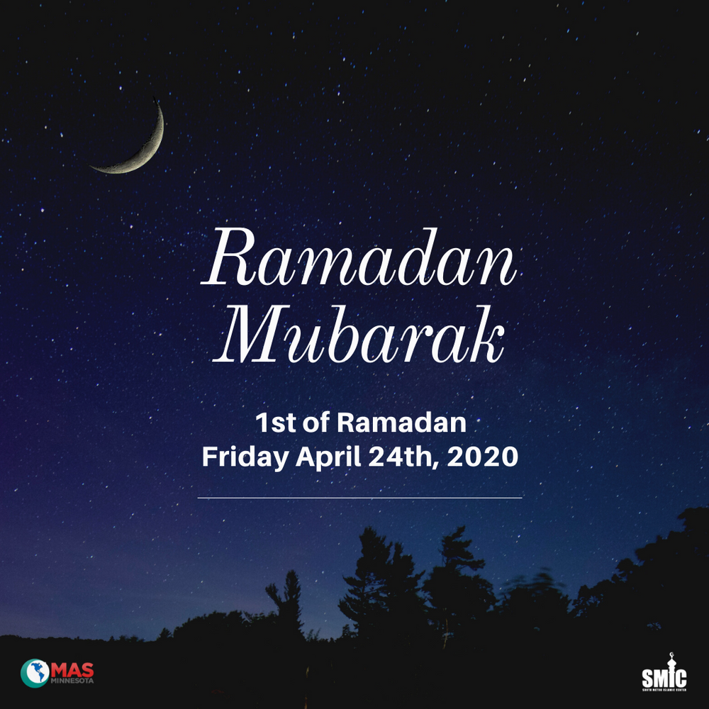 Ramadan Announcement