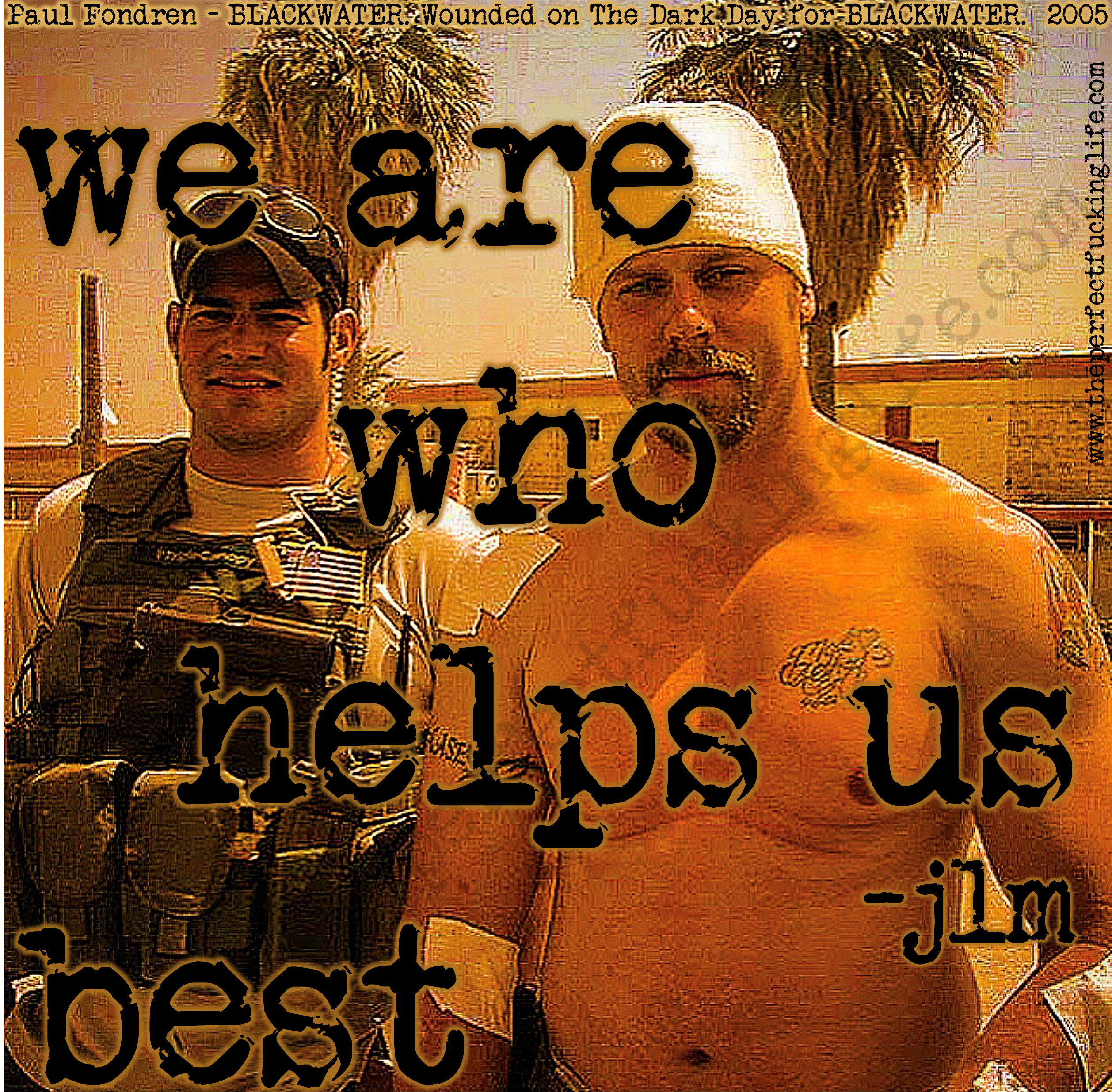 My buddy Fondo. April 21, 2005. Blackwater lost alot of good dudes that day. Rest Easy, Brothers. content media