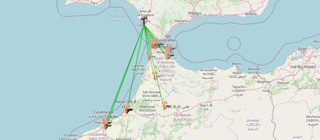Gran Apertura FM hacia el suroeste de  Marruecos (5/5/2020) 
