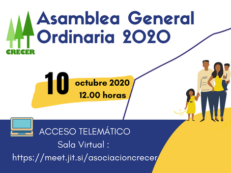 Convocatoria AGO 2020