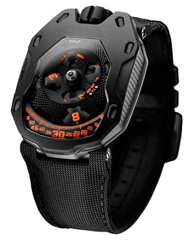 Urwerk Watch Replica 105 Clockwork Orange collection UR-105 TA content media