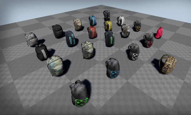 Backpacks UE4