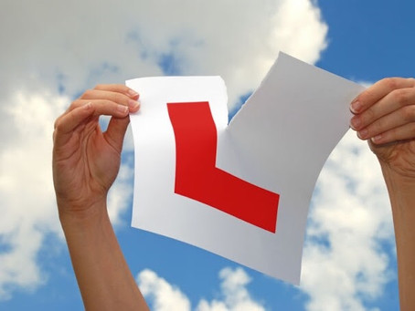 Congratulations Sarah on passing your driving Test First time with only a couple of minor faults.
