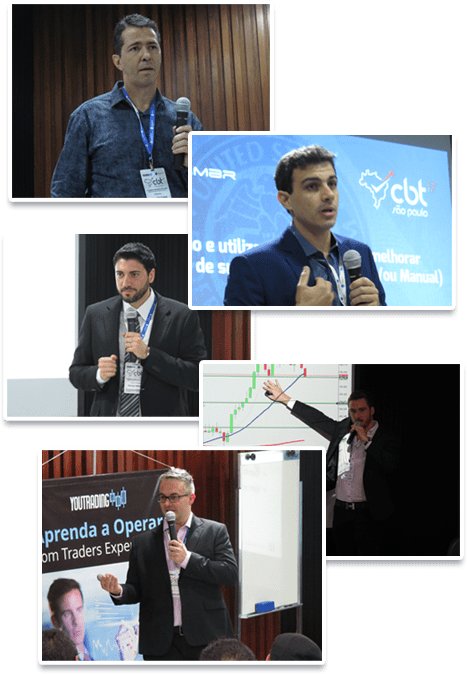 Grandes profssionais do Trading no Congresso Brasileiro de Traders
