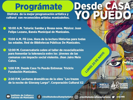 DESDE CASA YO PUEDO LUNES 25 DE MAYO