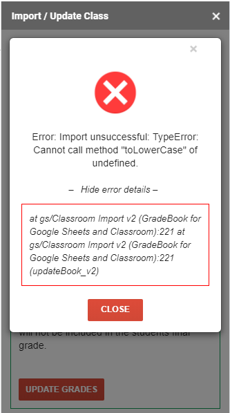Error while generating the report content media