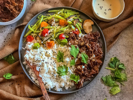 Teriyaki "Chicken" Rice