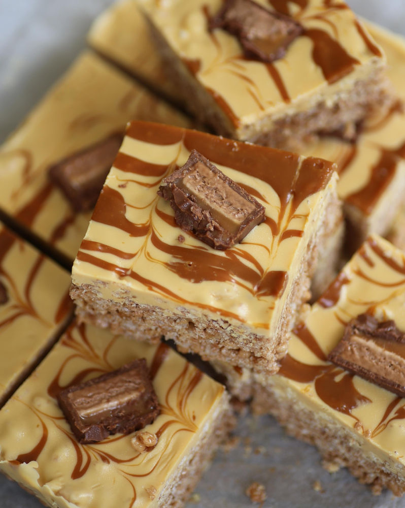 Caramilk Mars Bar Slice