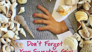 "SHELL" We Tell You How Fun Our Book Is? Oh and..."Don't Forget Your Sweater, Girl!!!"