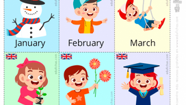 MONTHS OF THE YEAR (MESES DEL AÑOS)