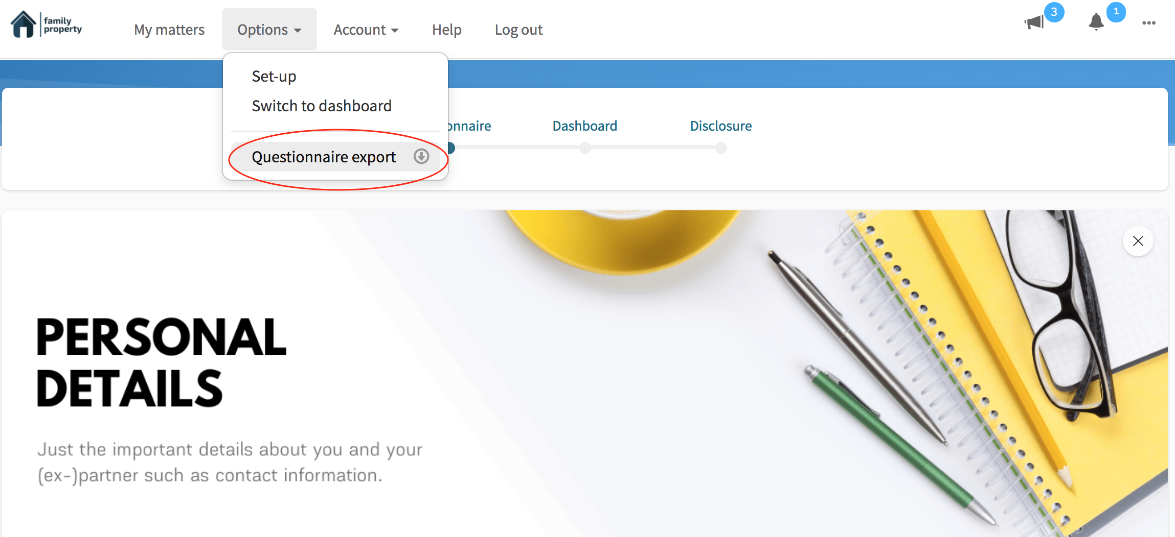 Download or print the Questionnaire content media