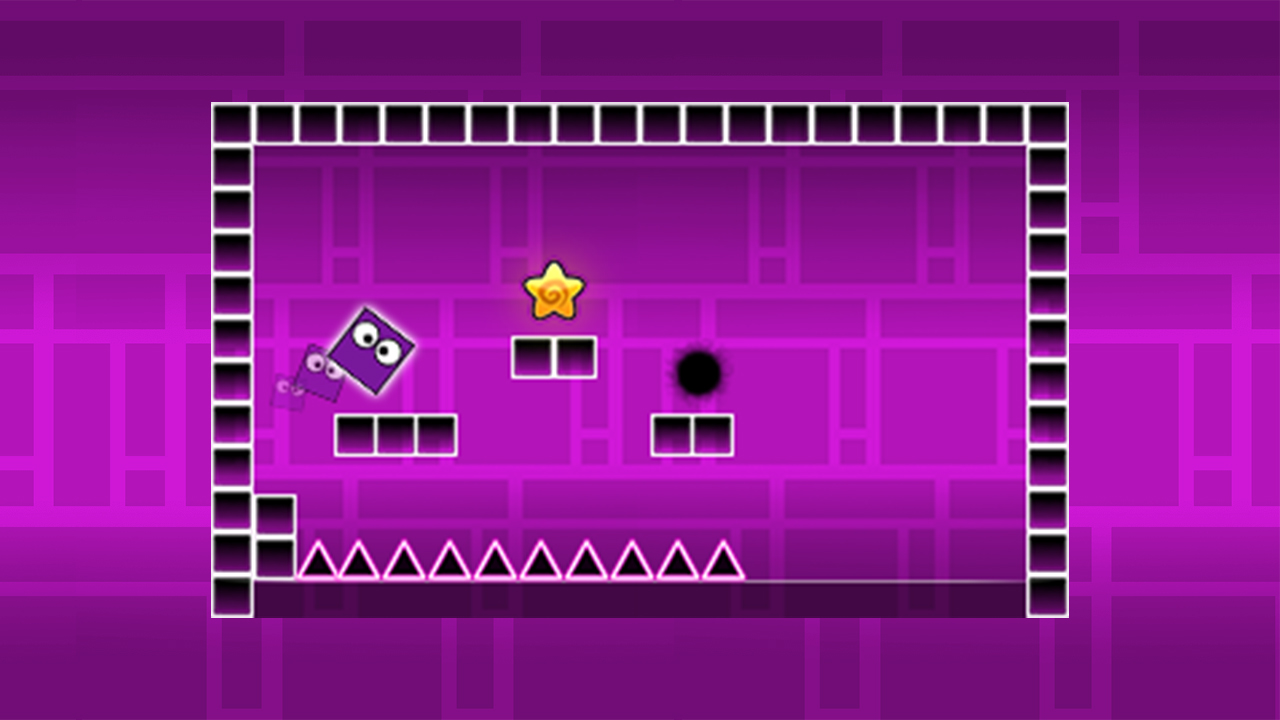 Endless Running Games Online: Geometry Dash content media