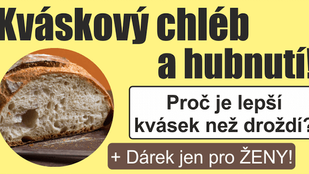Kváskový chléb a hubnutí + osvědčený recept