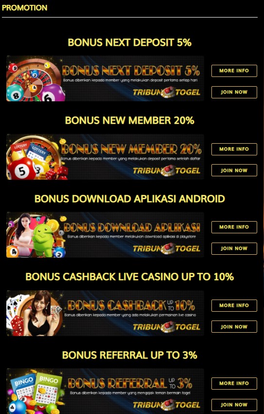 TRIBUNTOGEL: Bermain Sekarang di Agen Togel Online content media