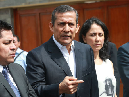 Fiscalía pide 20 años de prisión para Humala y 26 años para Heredia
