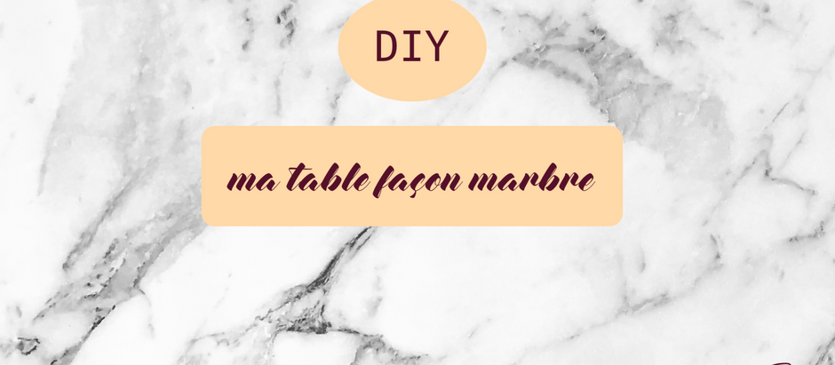 DIY marble