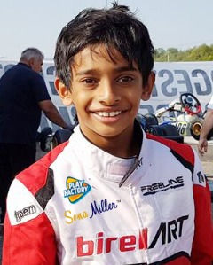 Ruhaan along with other drivers shortlisted for Ferrari Driver Academy