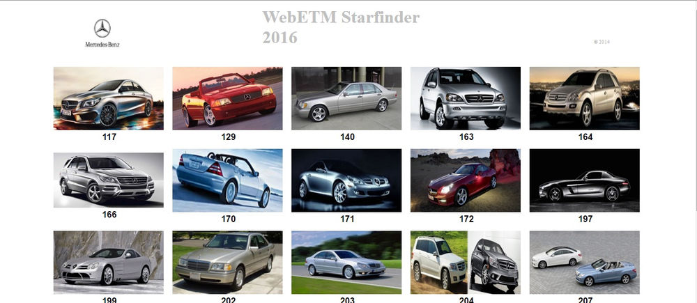 Mercedes Benz Web ETM Star Finder 2016 | chiptuning