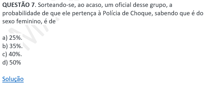 QUESTÃO 7 | SIMULADO 1 | PROBABILIDADE content media